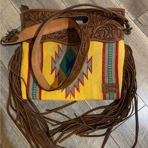 American darling fringe purse